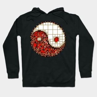 Mosaic Ying Yang Hoodie